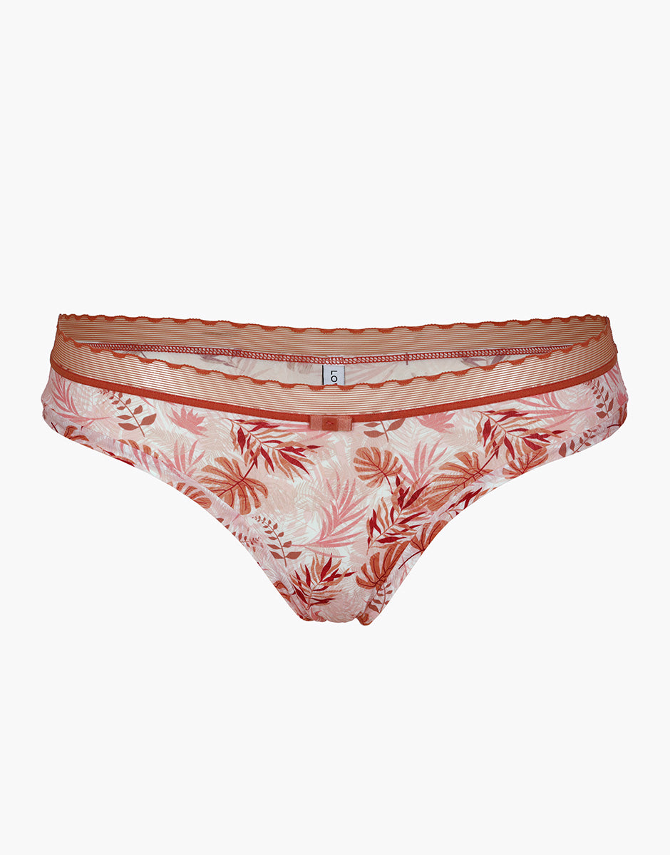 Lovable My Daily Comfort Brasiliano Rosa Polvere Stampato