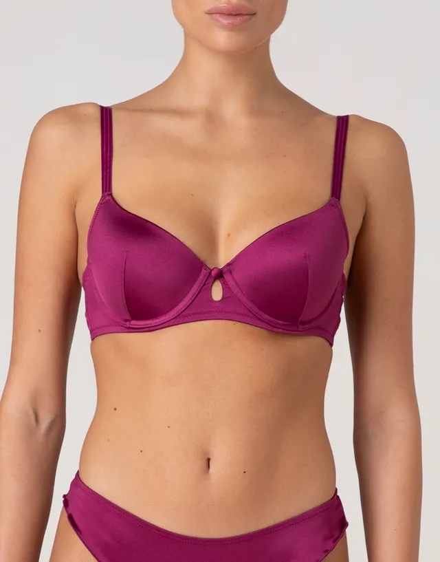 Lovable Chic Micro reggiseno imbottito lampone viola