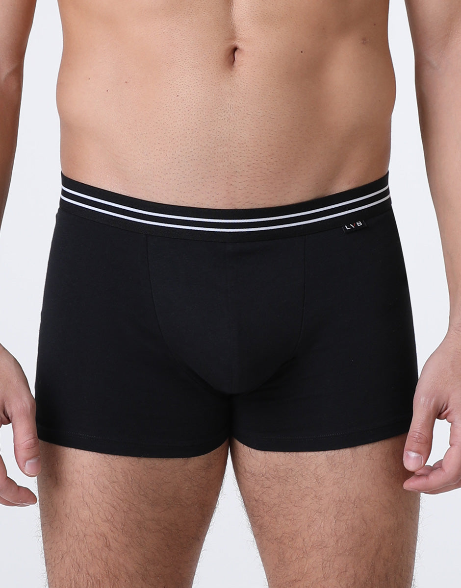Lovable Man Basic Multipack boxer uomo nero 2 pezzi cotone