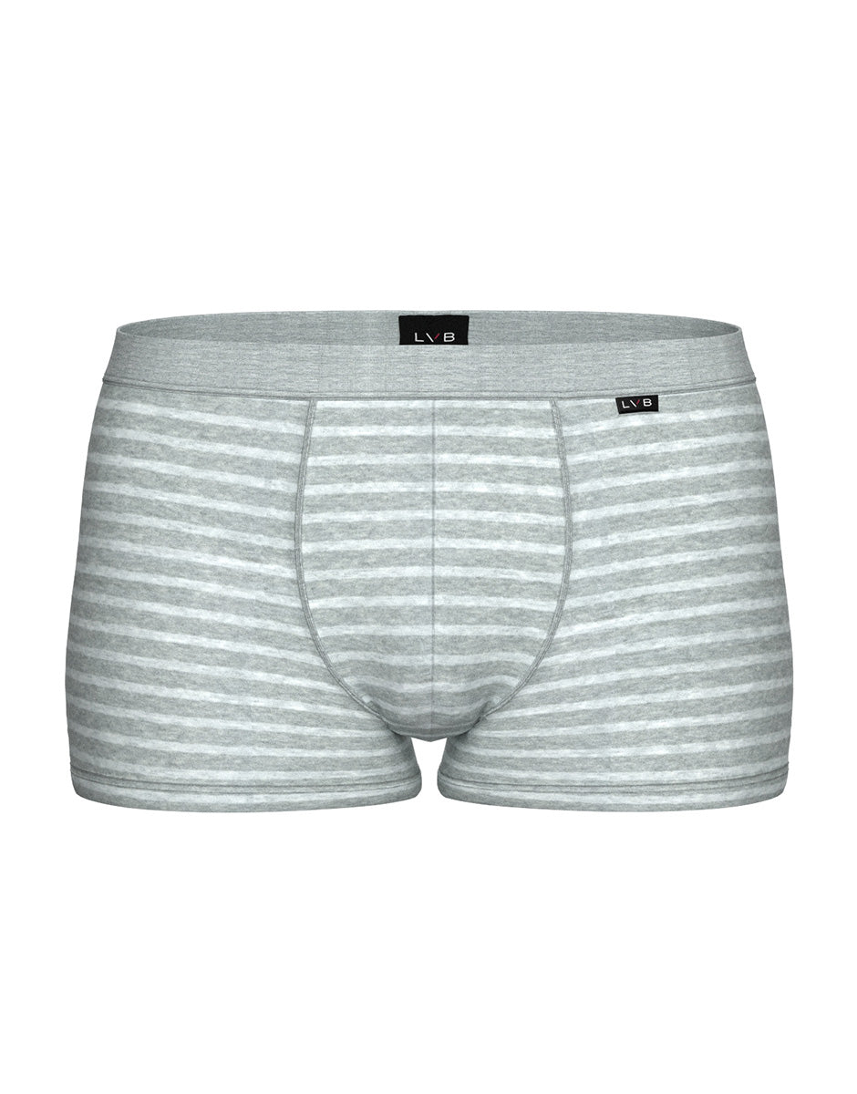 Lovable Man Jacquard boxer righe grigio modal