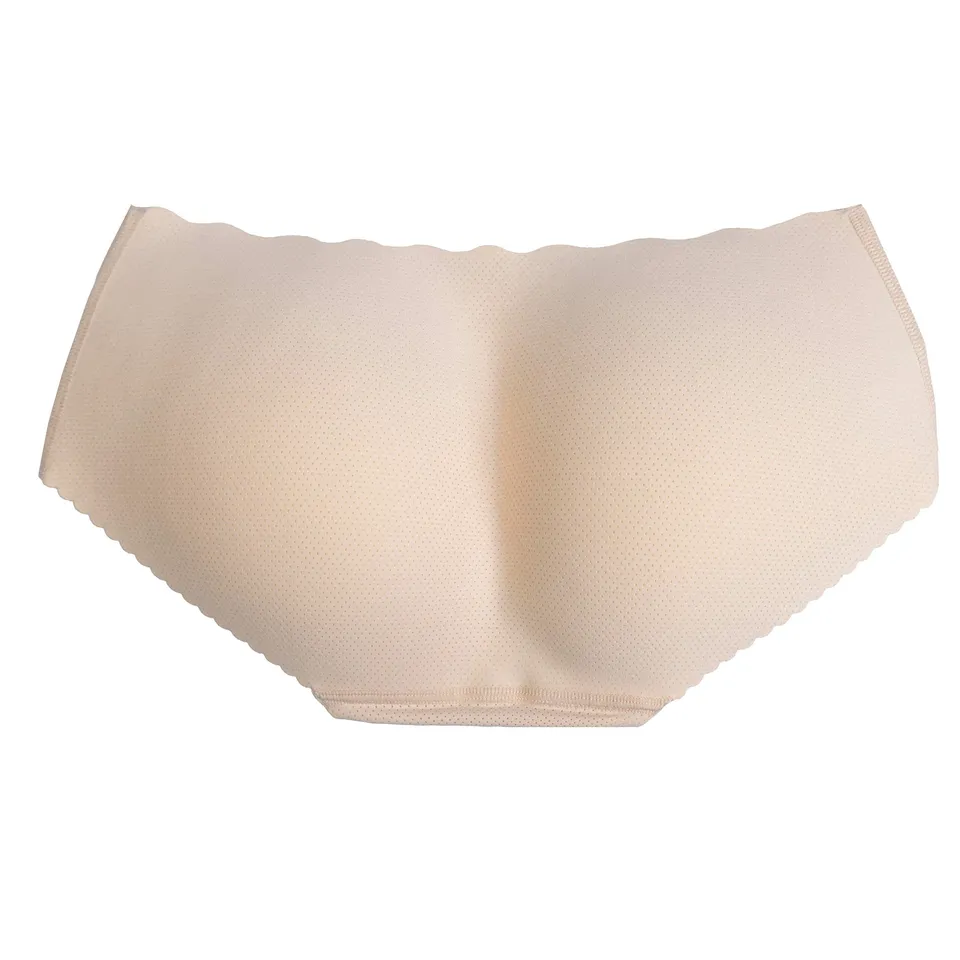 Bye Bra slip imbottito push-up beige vita bassa taglia S