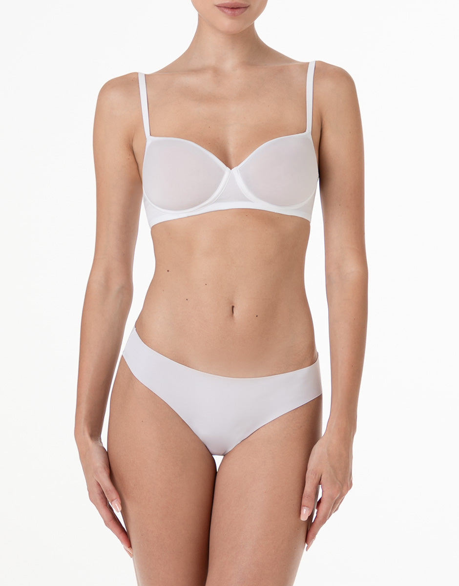 Lovable Invisible Breeze reggiseno senza ferretto bianco spacer