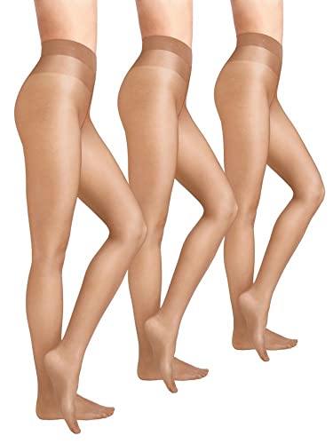 Wolford Satin Touch 20 collant 3 pezzi cosmetico S