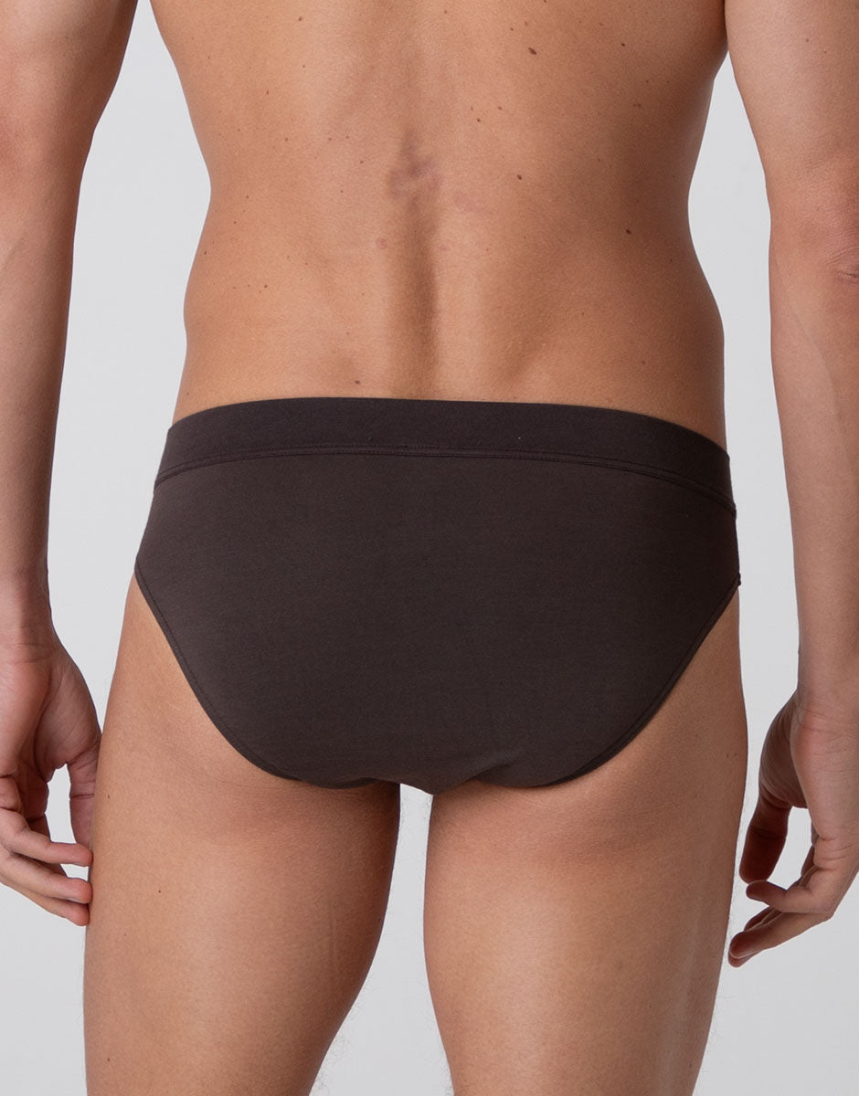 Lovable Modern Cotton Modal slip uomo cioccolato cotone modal