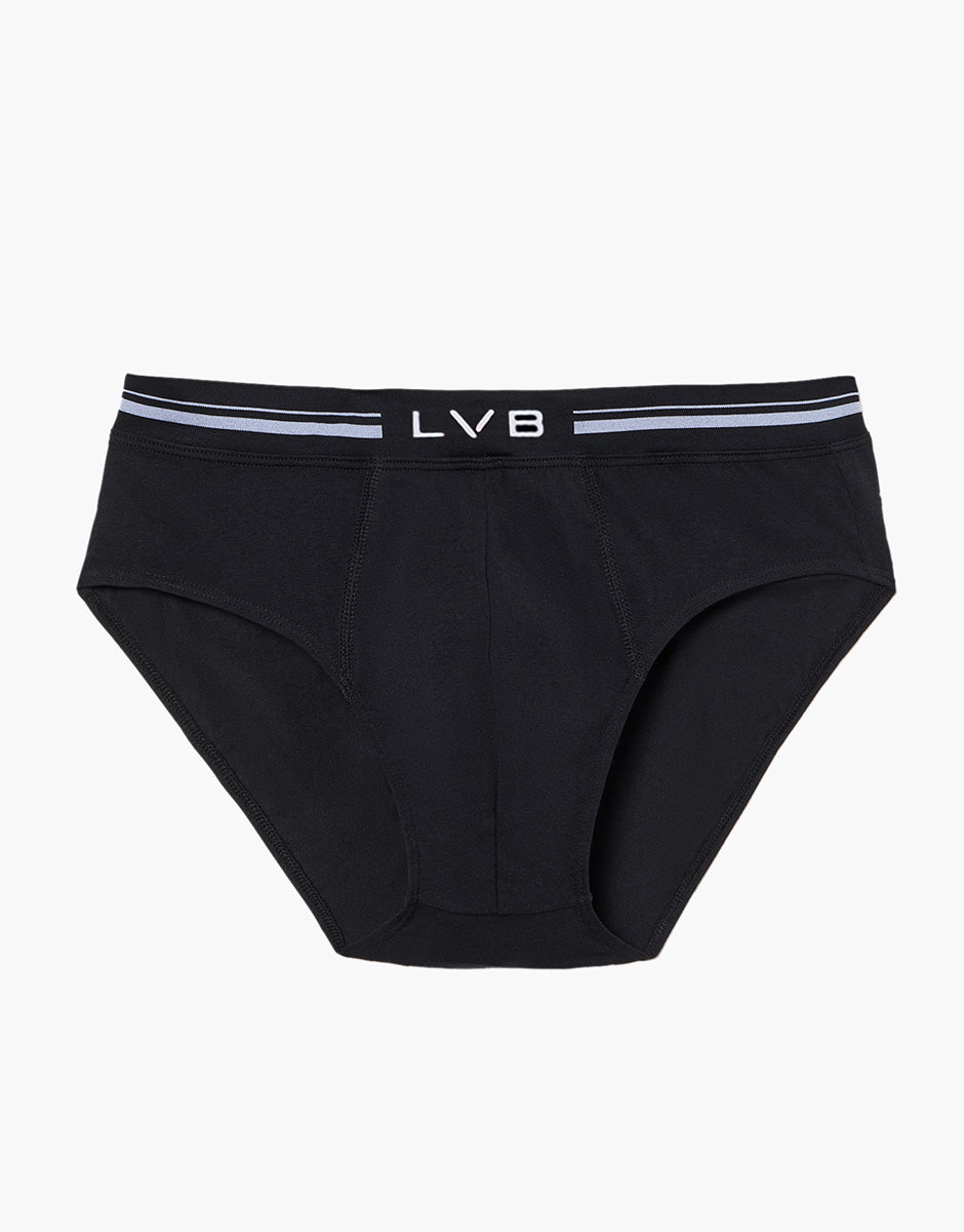 Lovable Man Comfort 360 Stretch Cotton slip nero