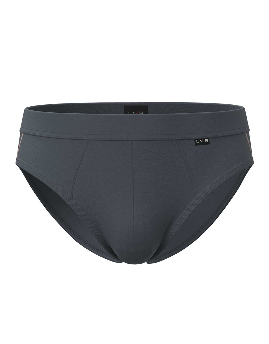 Man Dynamic Cotton slip uomo grigio antracite cotone