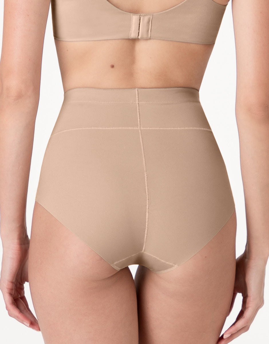Lovable Sculpt Shaping guaina midi nudo chiaro microfibra