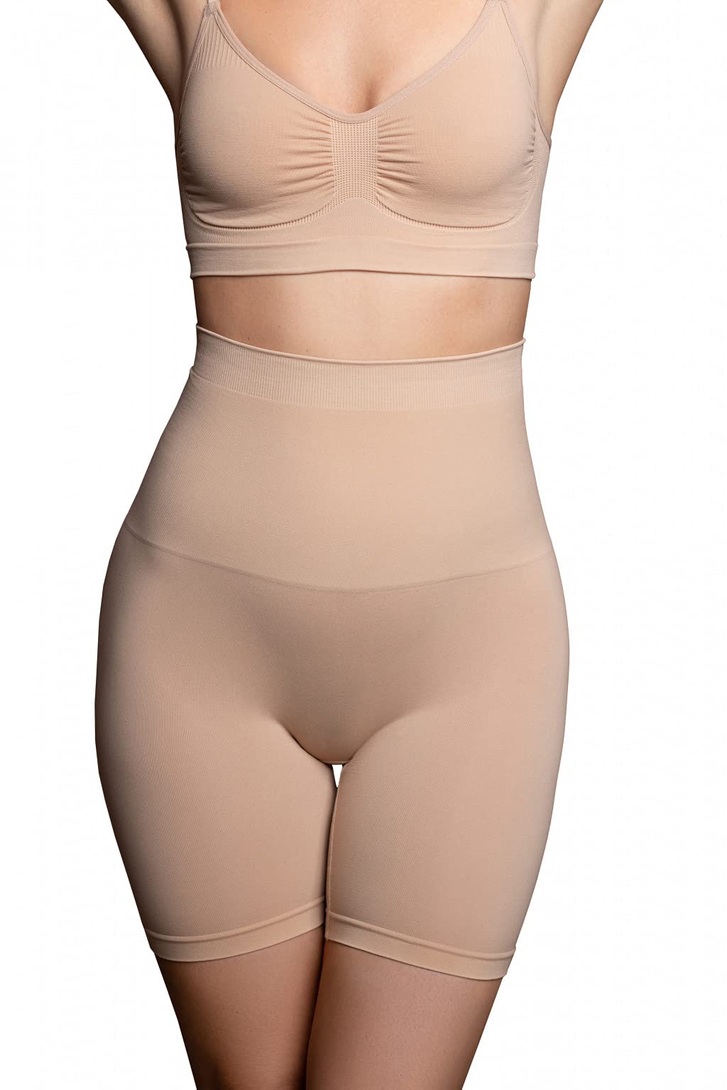 Bye Bra Short Modellante Senza Cuciture nero contenitivo