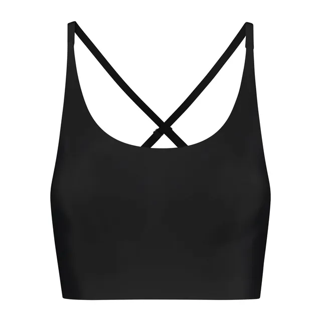 Bye Bra Round Reggiseno Senza Cuciture Nero Supporto