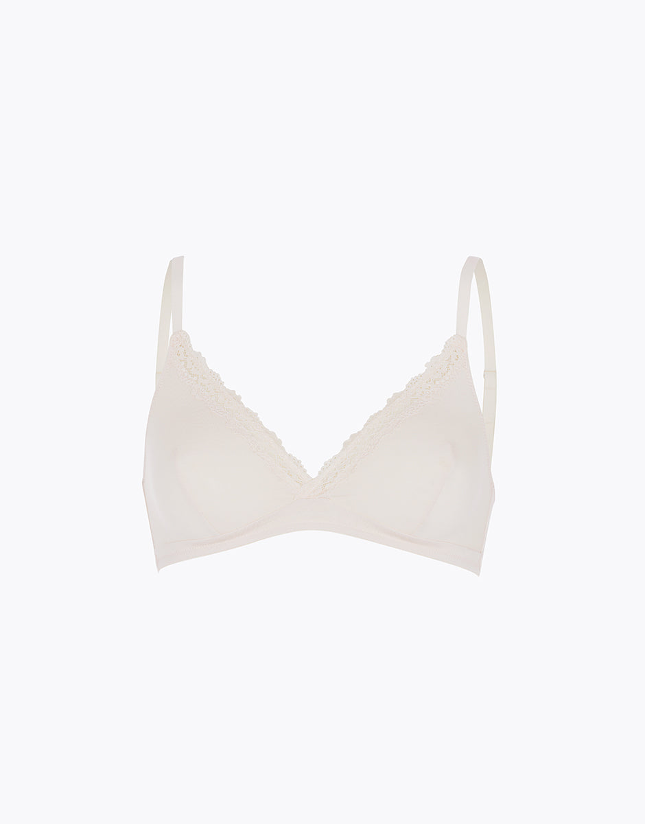 Lovable Trendy Modal reggiseno senza ferretto avorio cotone