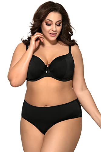 AVA SF-13/4 slip bikini vita alta nero