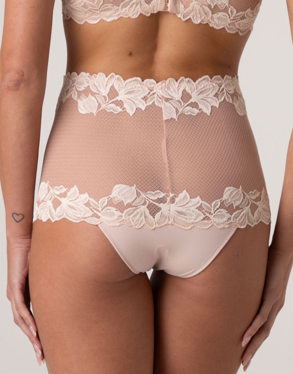 Lovable Elegant Muse L0F4NE1-BV8 slip alto avorio pizzo floreale