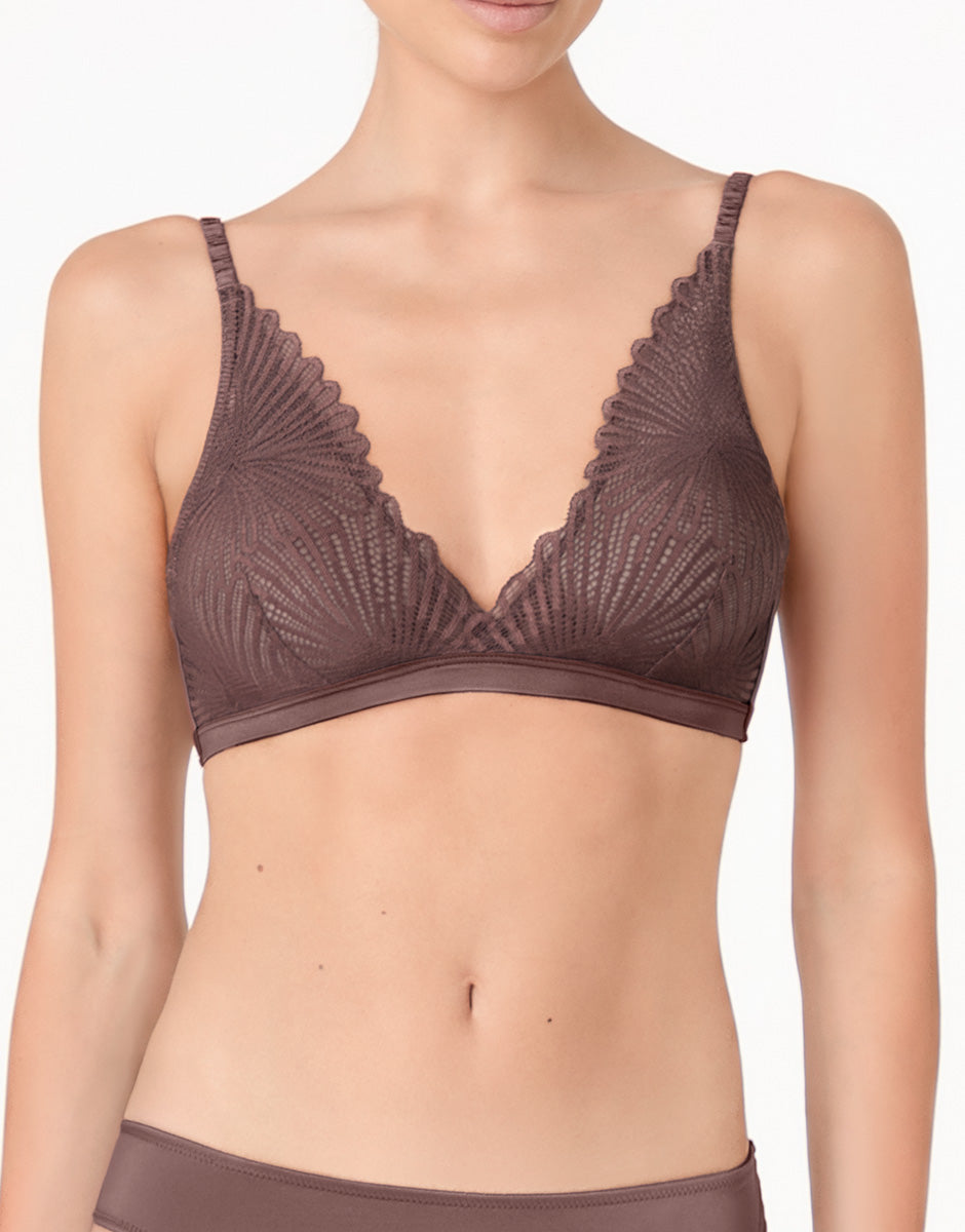 Lovable Blowball Lacy Micro Reggiseno Triangolo Nocciola