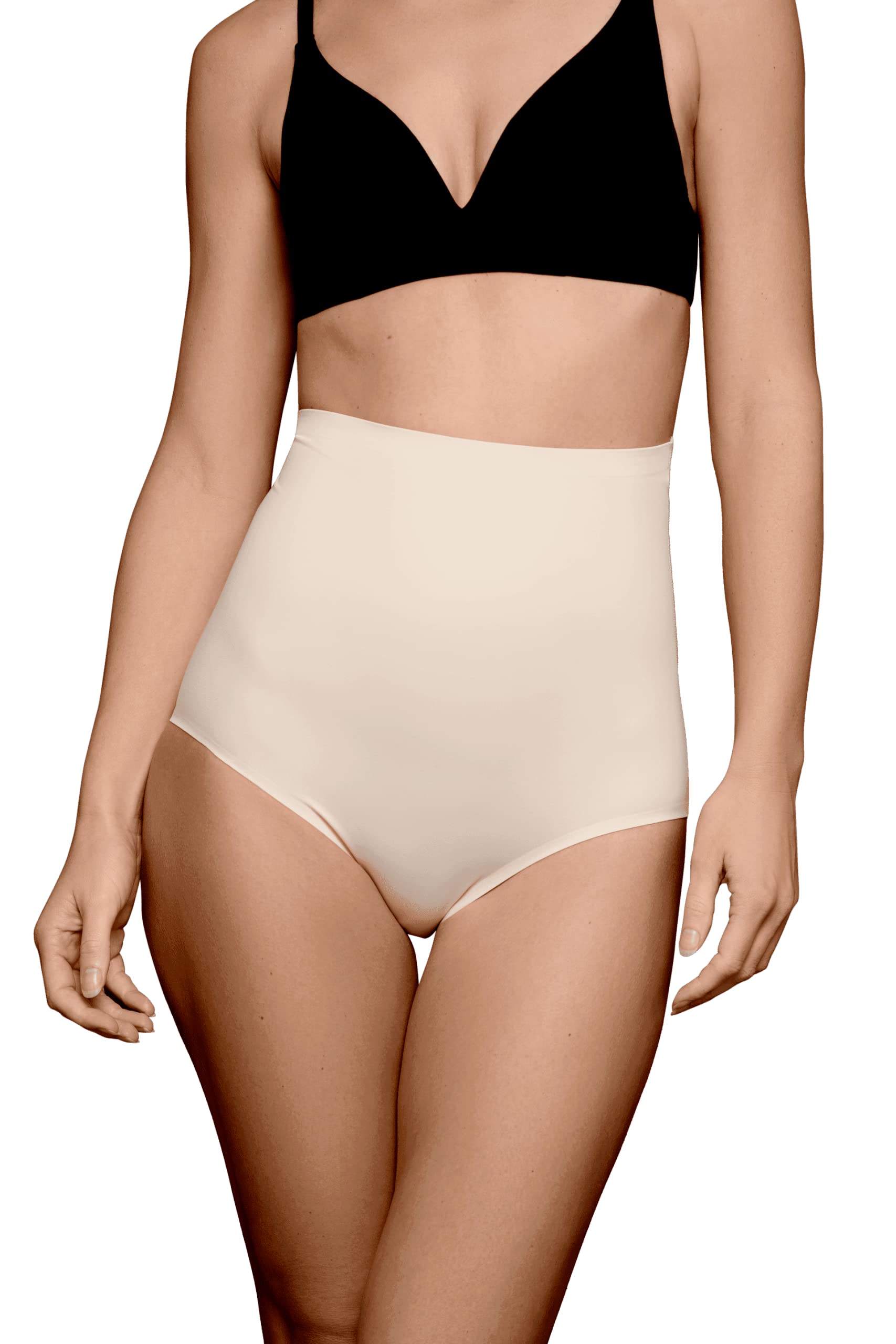 Bye Bra slip imbottito push-up vita alta taglia L controllo pancia