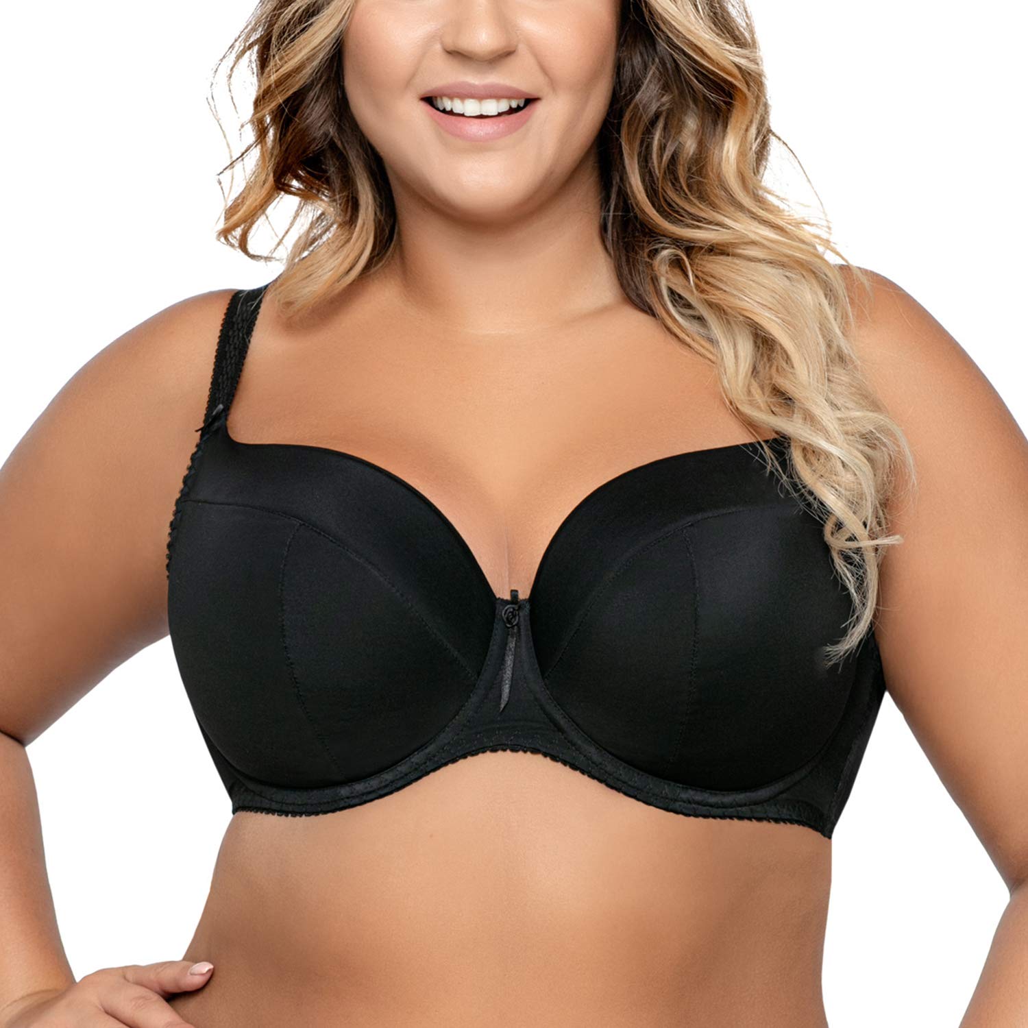 Ava 1263 Liscio reggiseno con ferretto taglia 3C beige