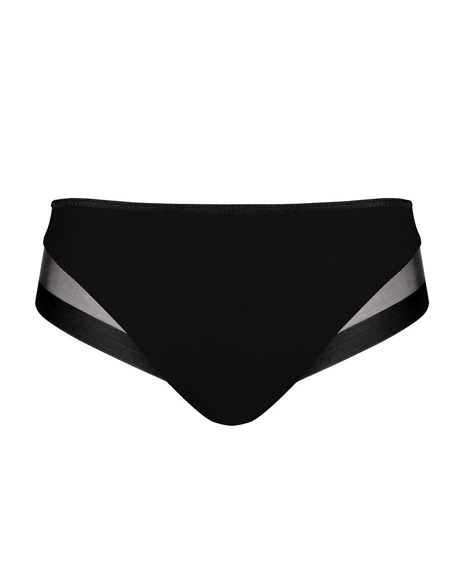 Lovable Classic Invisible slip midi nero senza cuciture