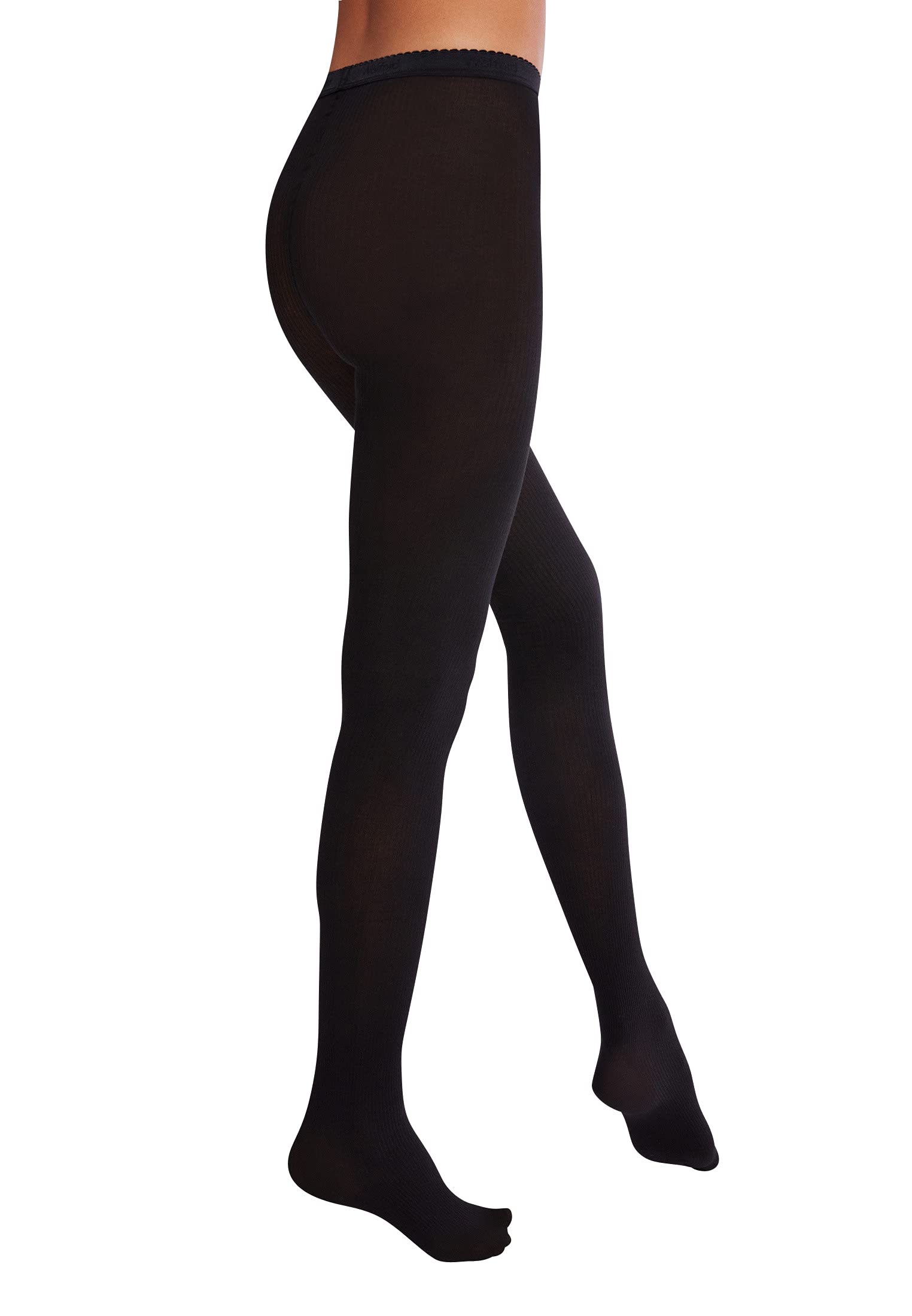 Wolford Superfine Cotton Rib 15015 collant donna a costine cotone