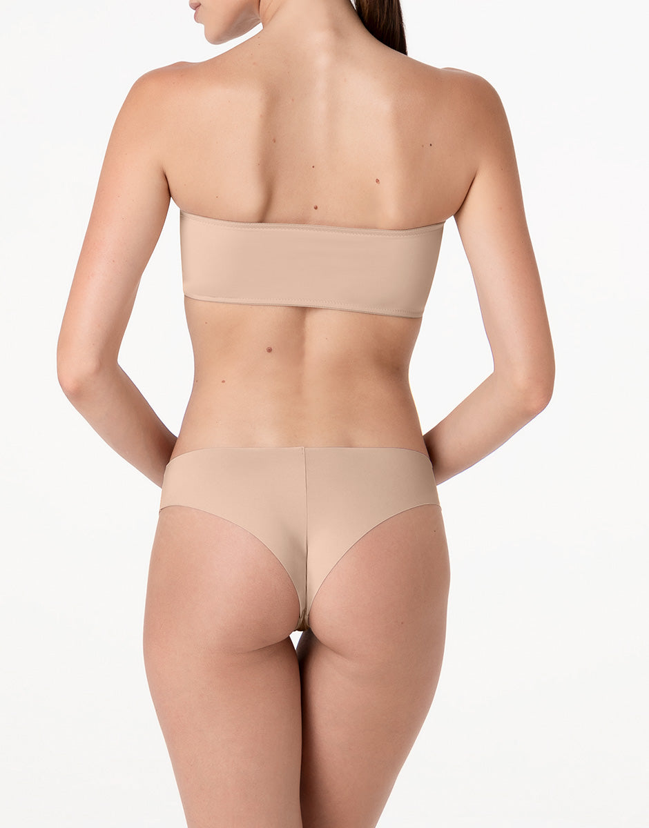 Lovable Second Skin Micro brasiliano microfibra nudo chiaro