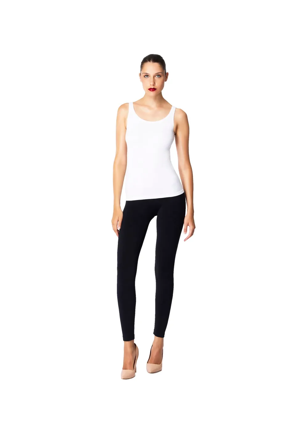 Wolford Jamaika Top Canotta senza maniche Bianco