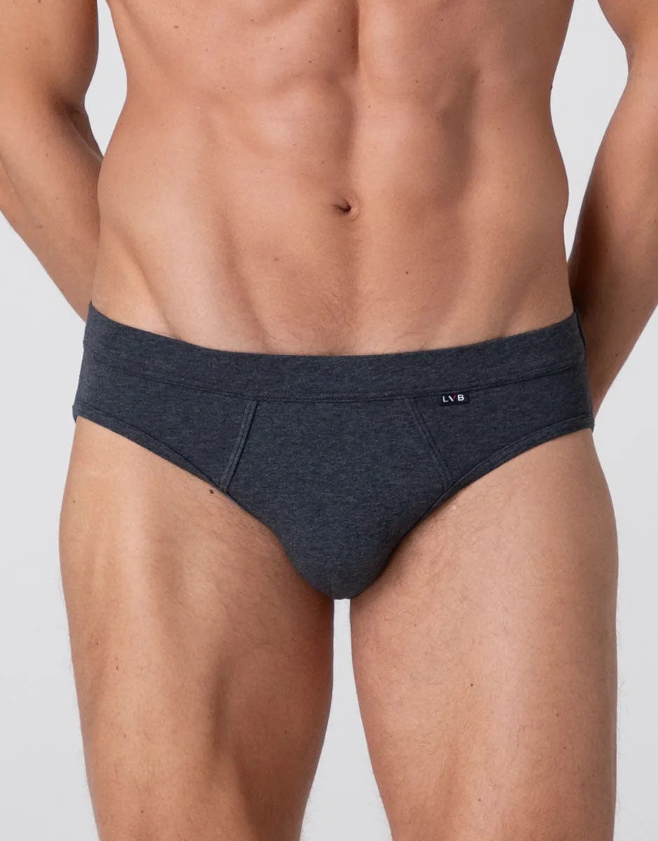 Lovable Man Casual Stretch Cotton Slip Antracite