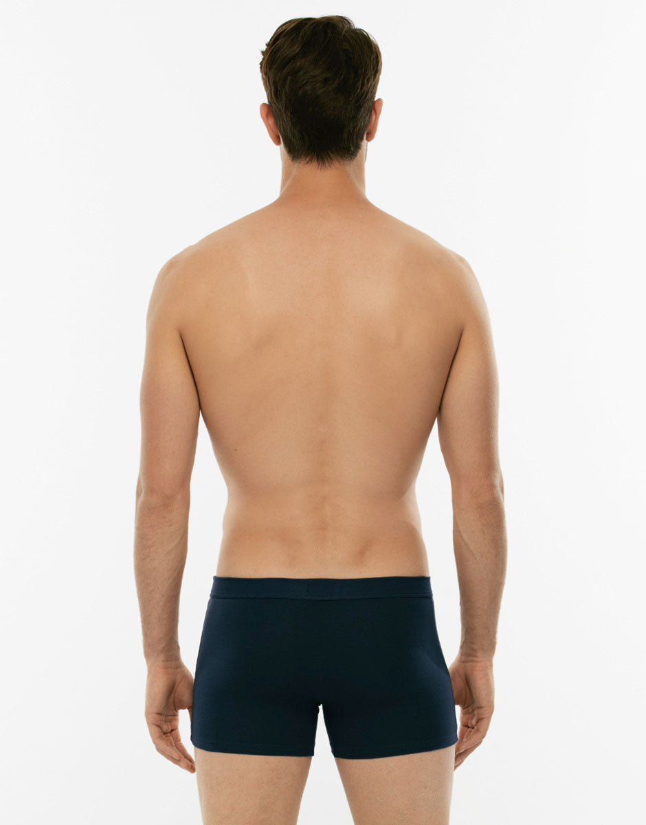 Lovable Cotton Stretch L05XSE2 boxer blu cotone