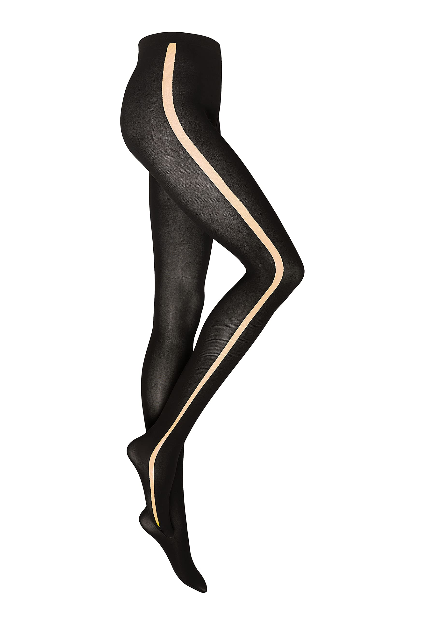 Wolford Leia collant opaco 50 den striscia laterale