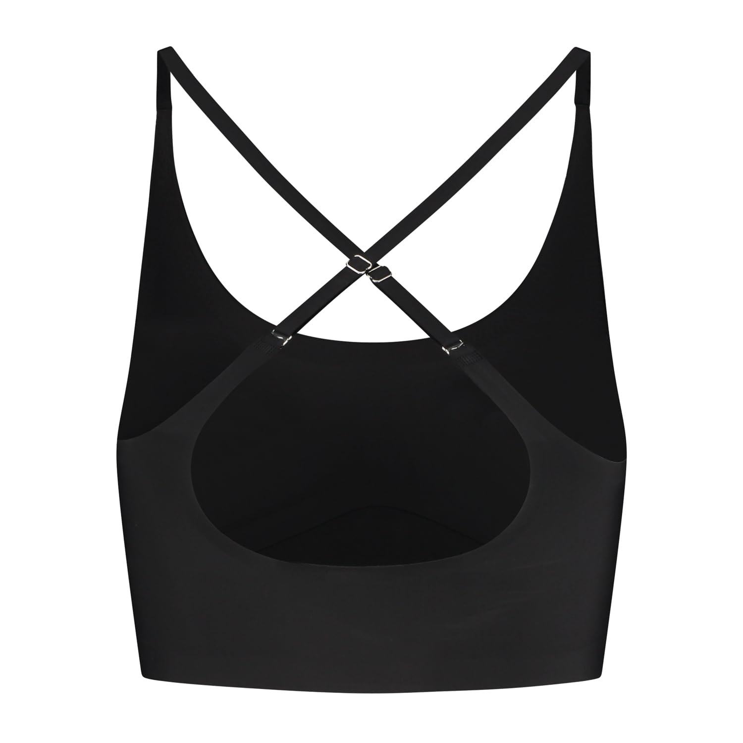 Bye Bra Round Reggiseno Senza Cuciture Nero Supporto