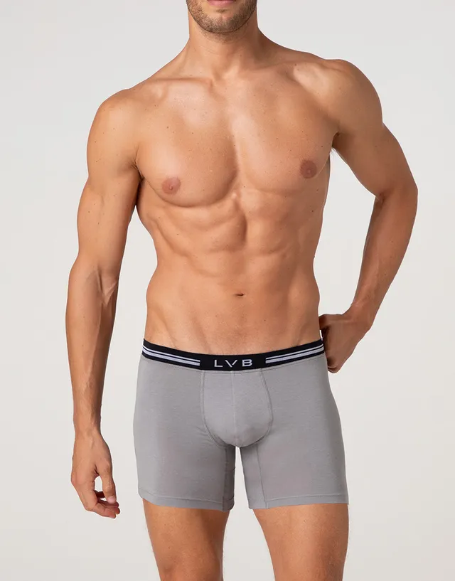 Lovable Comfort 360 Boxer Lungo Cotone Grigio Scuro