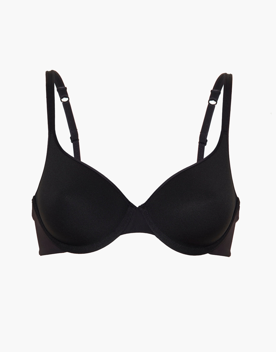 Lovable Invisible Lift L4093 reggiseno nero senza cuciture