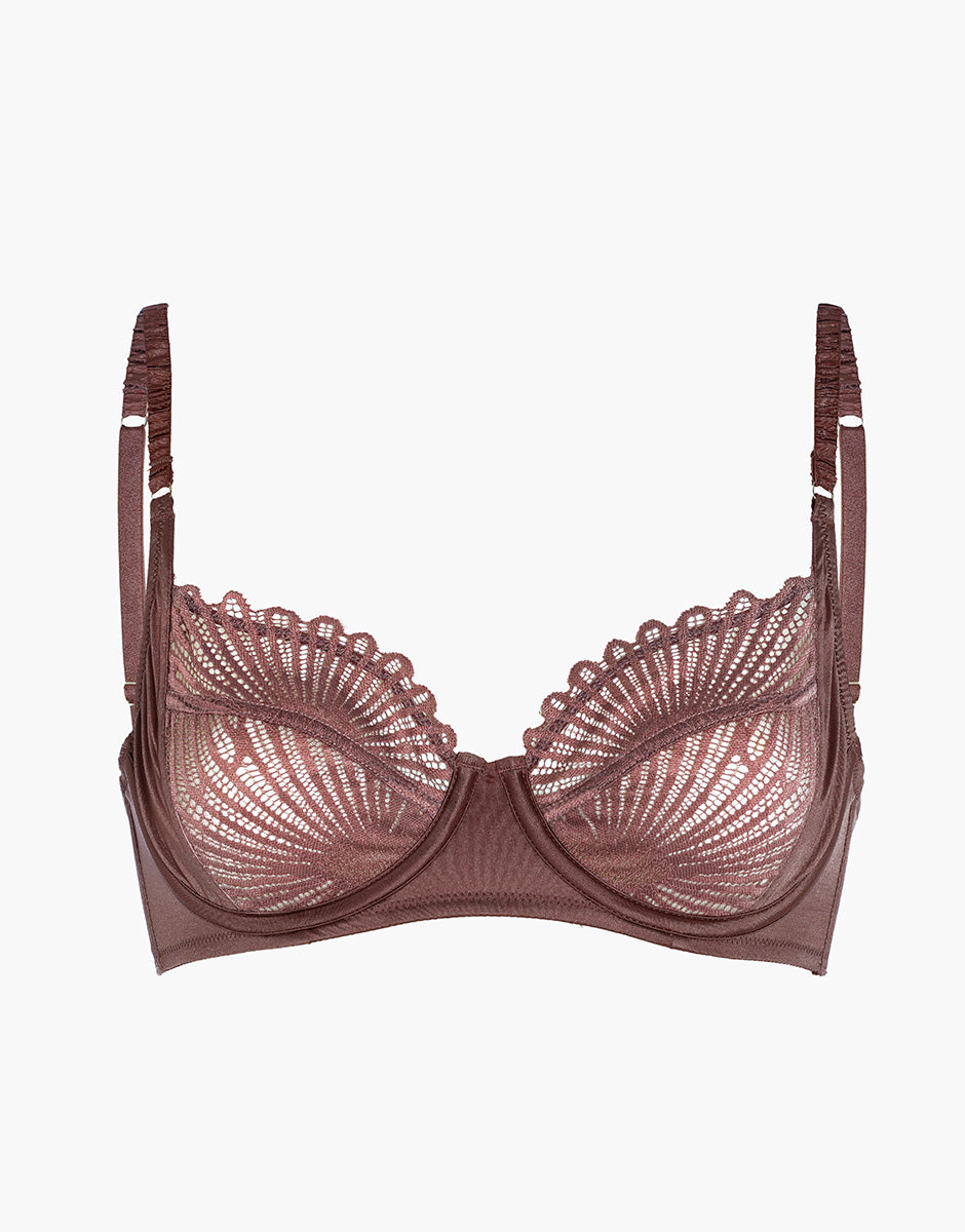 Lovable Blowball Lacy Micro reggiseno pizzo nocciola ferretto