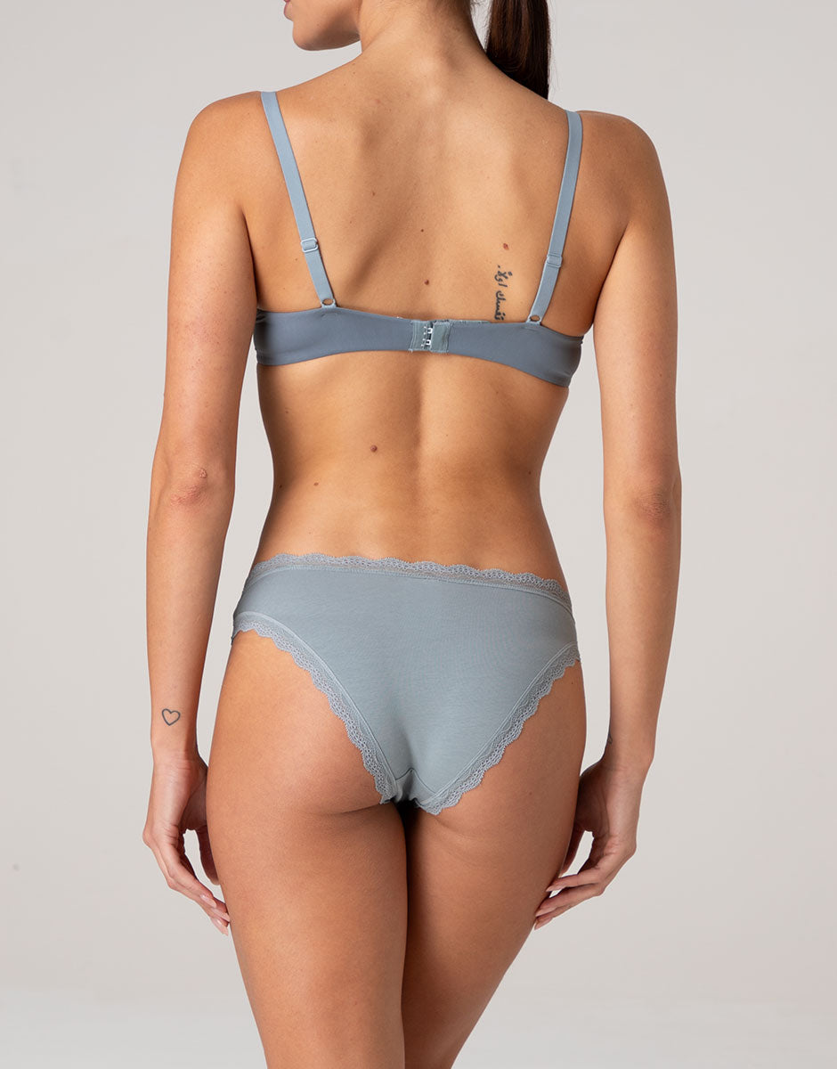 Lovable Panties slip cotone pizzo carta da zucchero