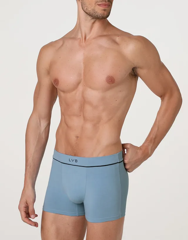 Lovable Man Modern Cotton Modal boxer azzurro polvere