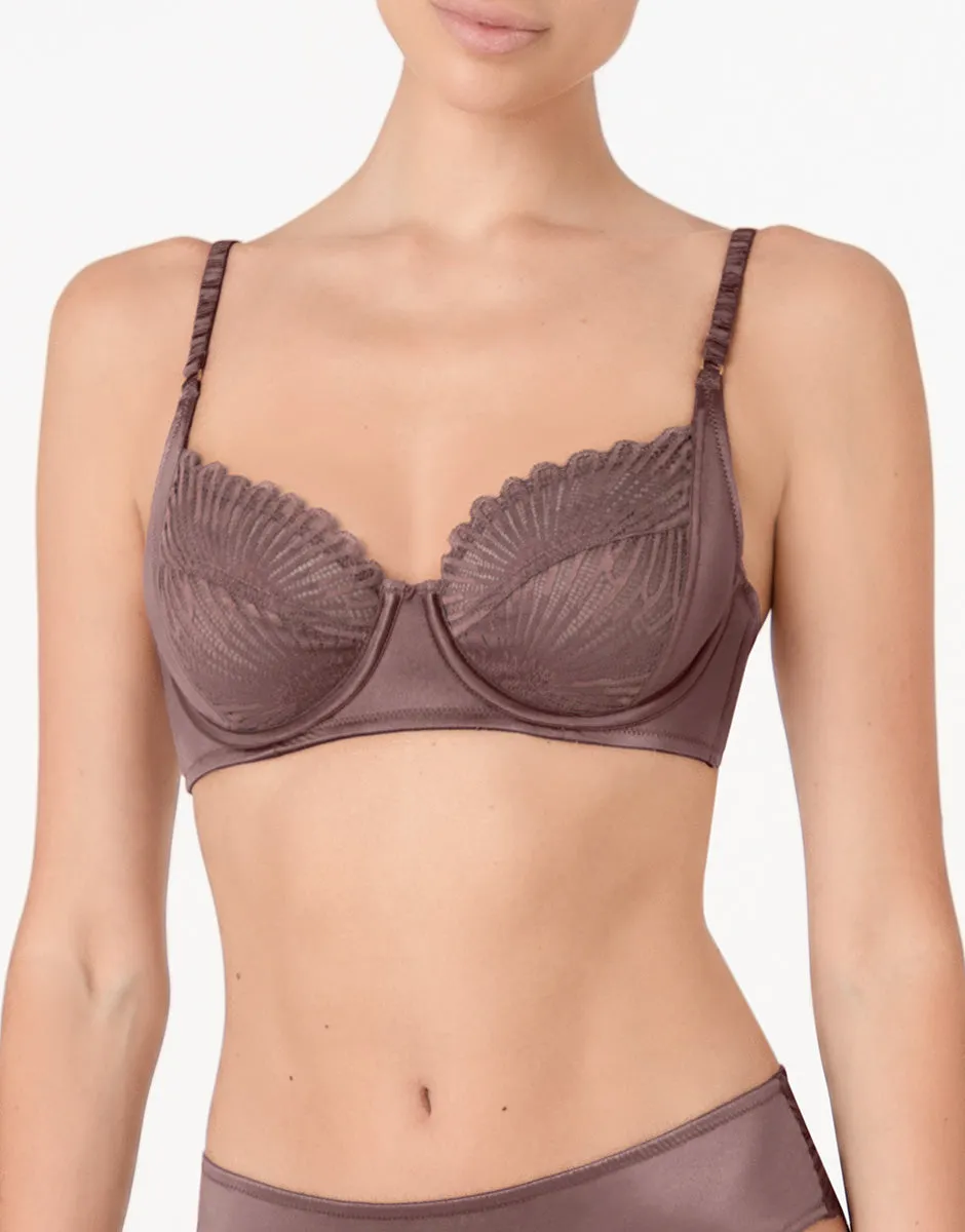 Lovable Blowball Lacy Micro reggiseno pizzo nocciola ferretto