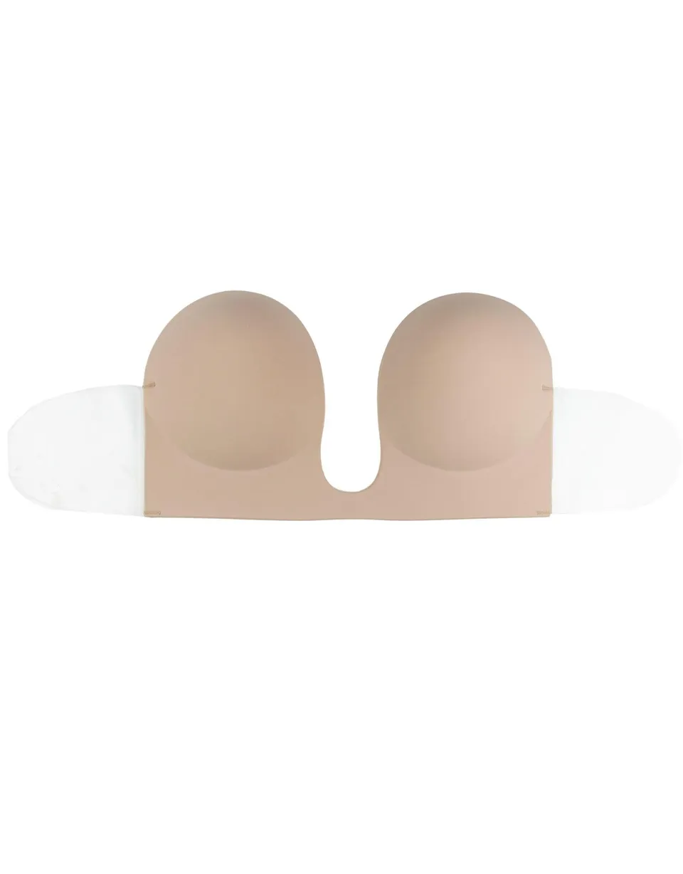 Bye Bra Stile U reggiseno adesivo senza cuciture beige