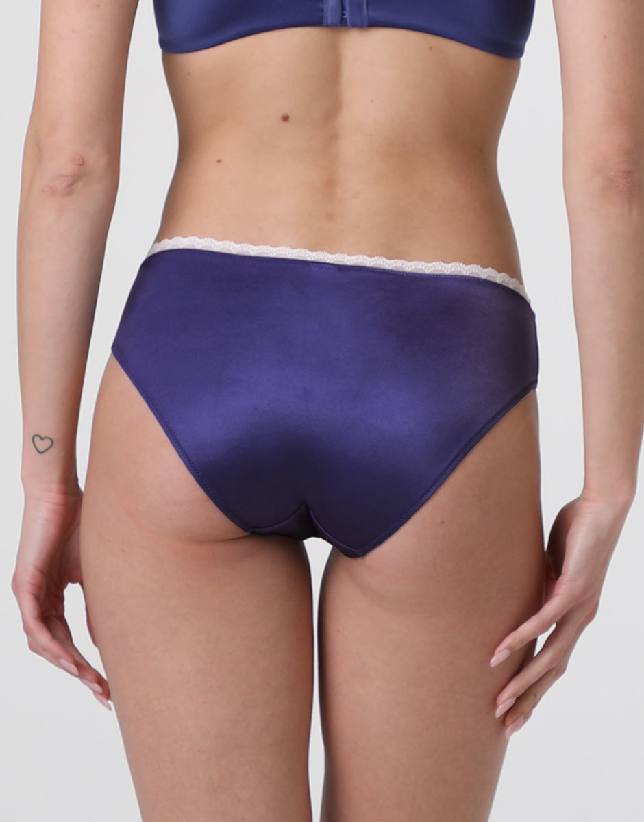 Lovable 24H Lift Slip Midi microfibra Blu Violaceo