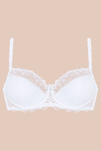 Ava 1030 Liscio Reggiseno Semi Imbottito Bianco 3J