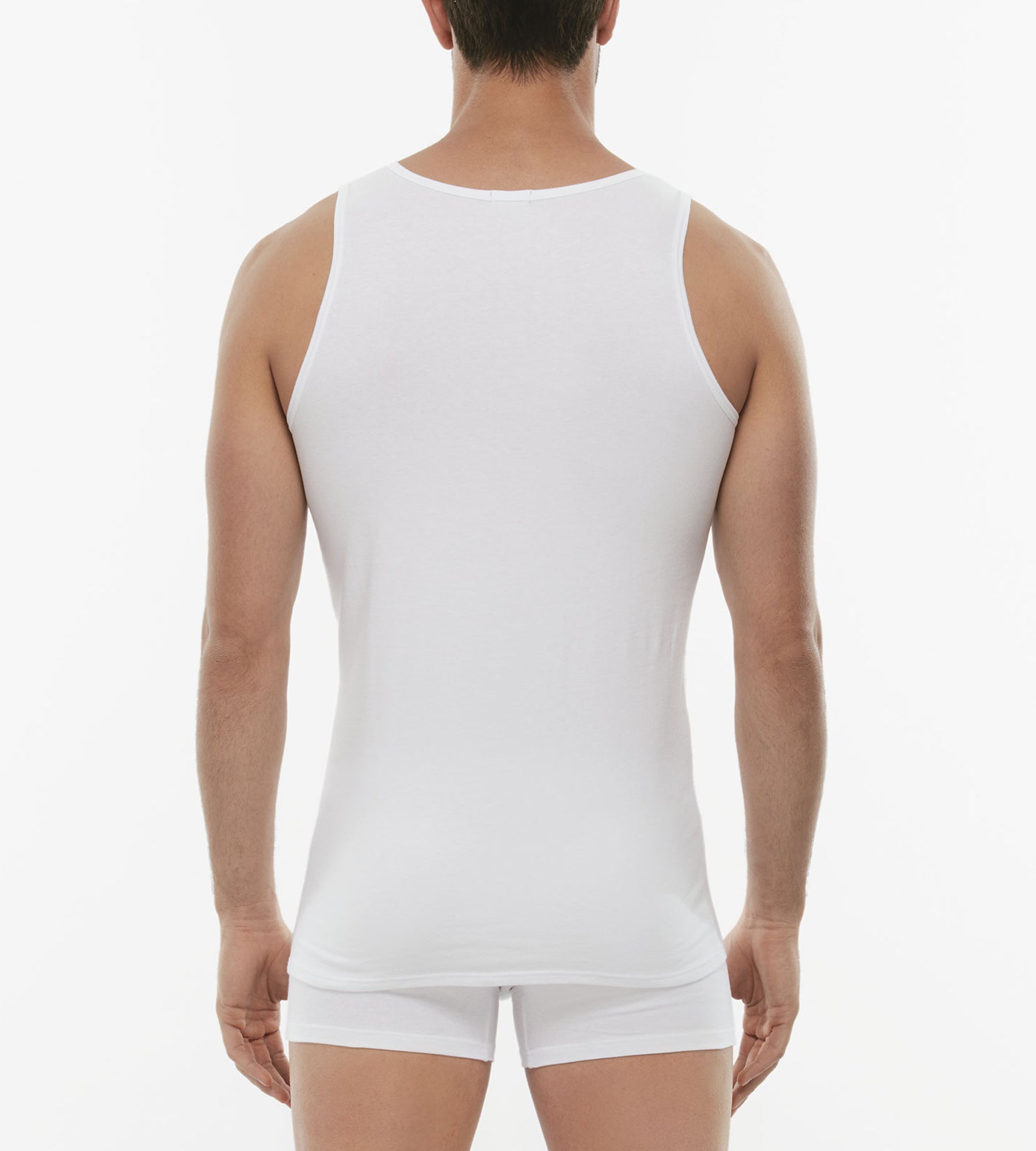 Lovable Man Cotton Stretch canotta bianca cotone elasticizzato