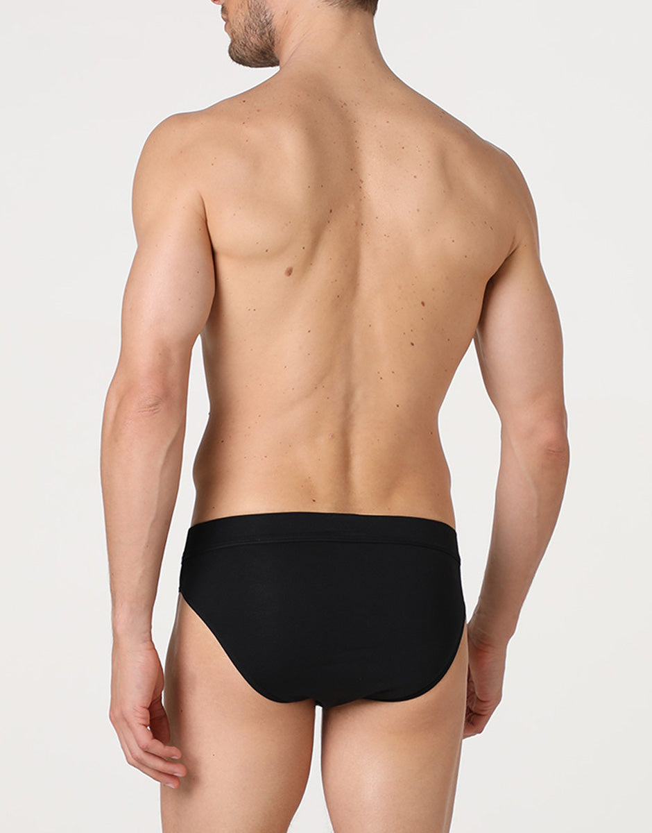 Lovable Modern Cotton Modal slip uomo nero cotone modal
