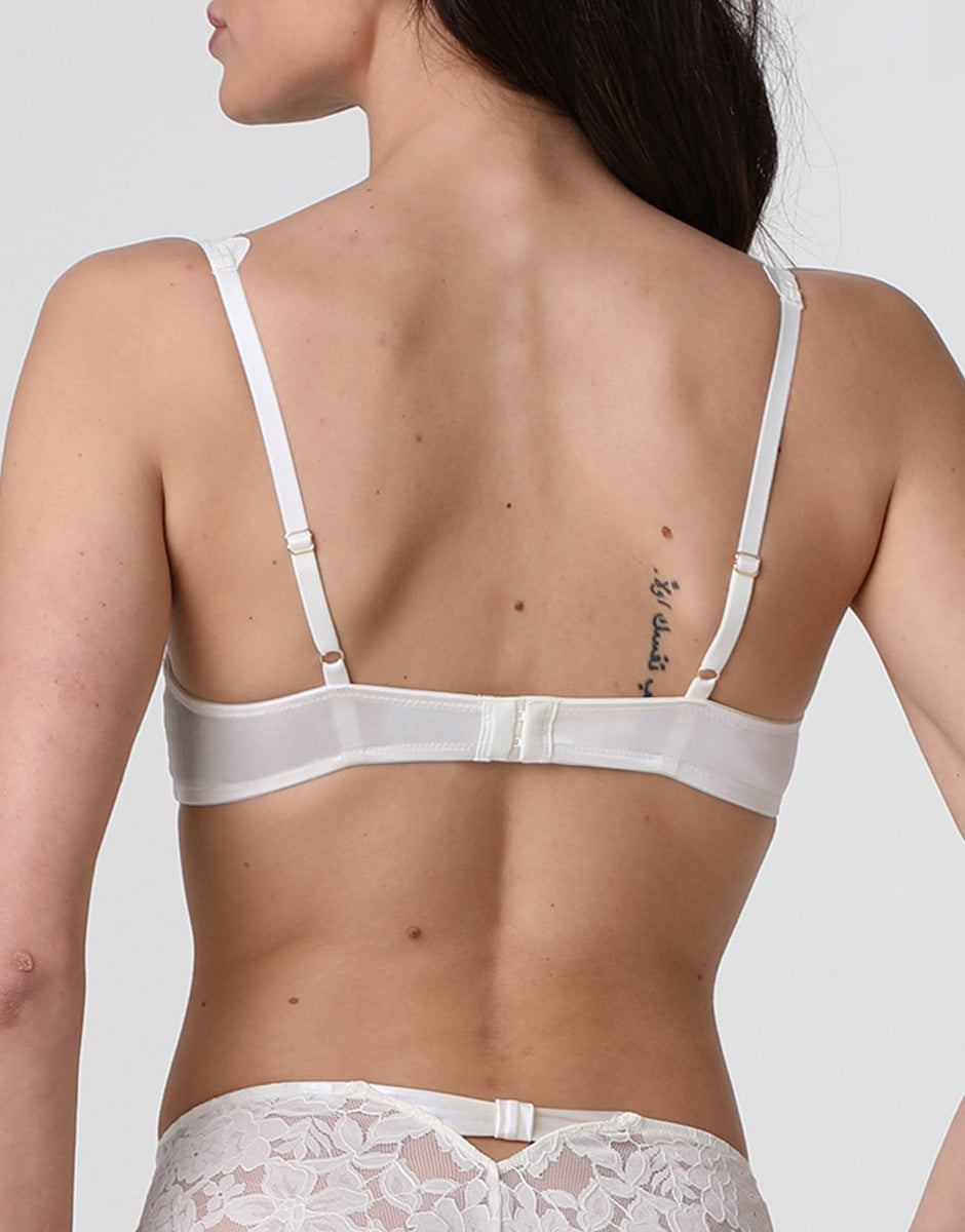 Lovable Beautiful Lace reggiseno push-up bianco latte in pizzo