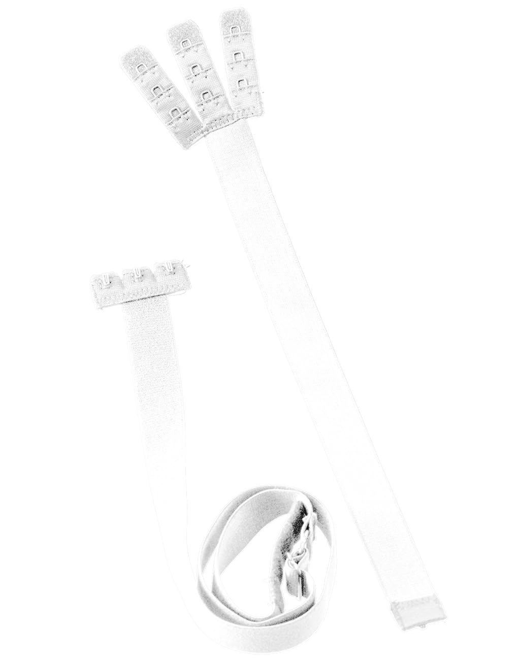 Bye Bra spalline schiena bassa 3 ganci 10 cm 3 pezzi