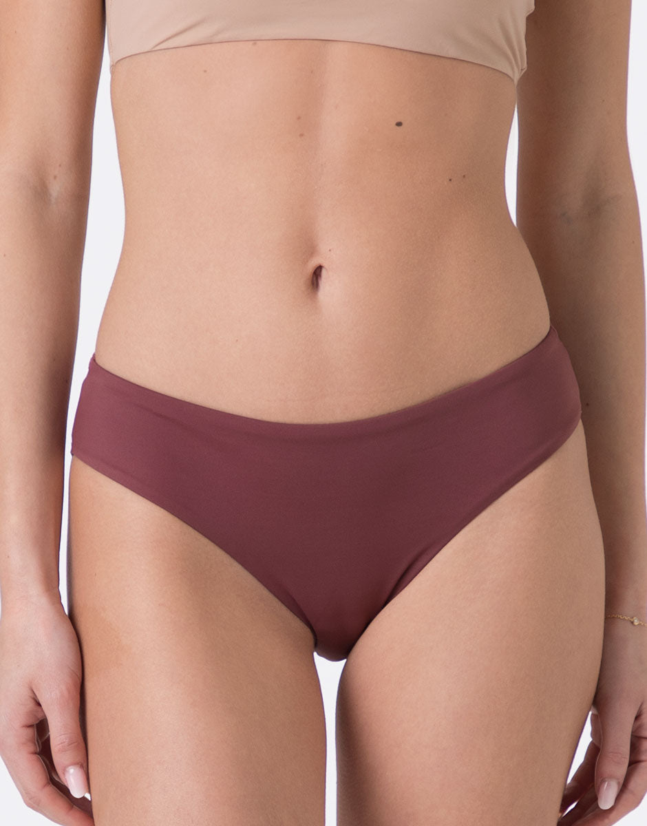 Lovable Invisible L0153 slip donna amaranto senza cuciture