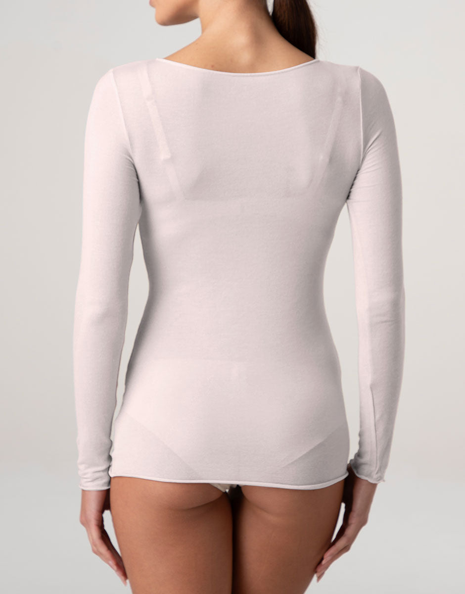 Lovable Ultralight Warm Maglia Scollo Barchetta Sabbia