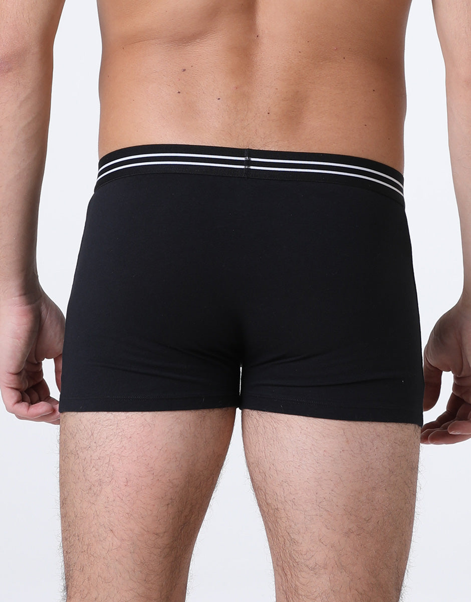 Lovable Man Basic Multipack boxer uomo nero 2 pezzi cotone