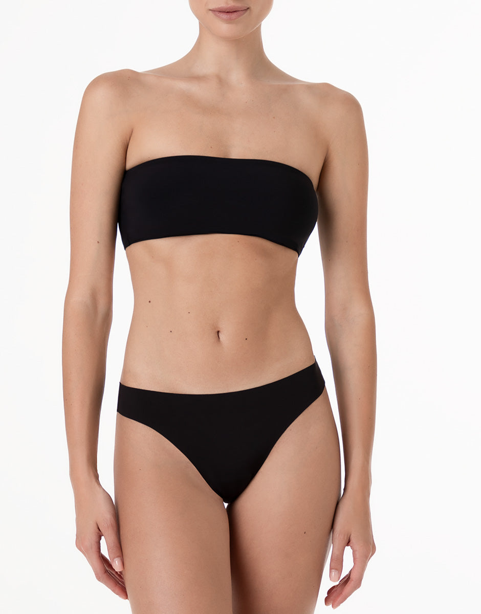 Lovable Second Skin Micro perizoma nero microfibra senza cuciture