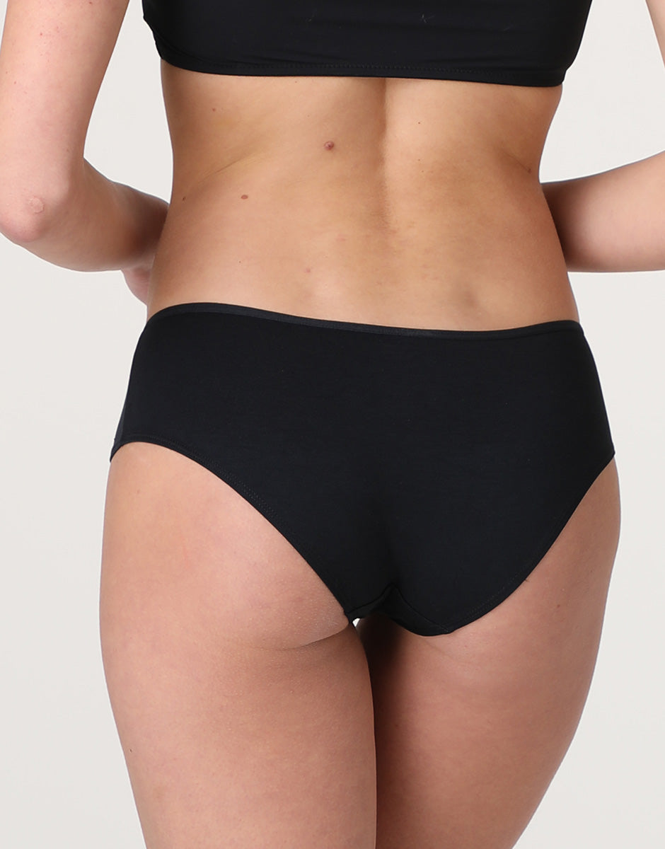 Lovable Ultrasoft Panties culotte nero cotone modal